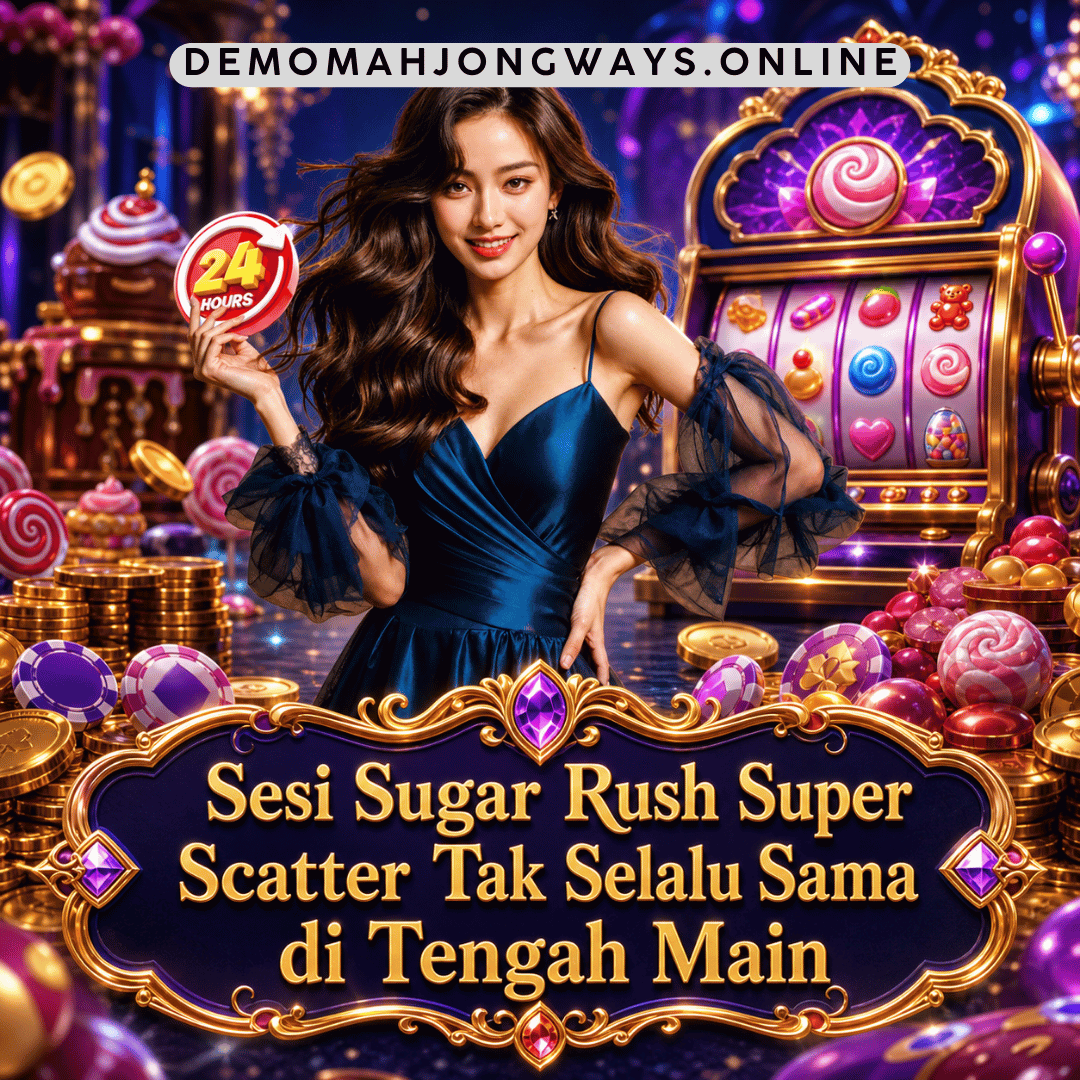 Sesi Sugar Rush Super Scatter Tak Selalu Sama di Tengah Main
